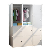 Dulap Modular AT PERFORMANCE® cu 12 Rafturi , Alb