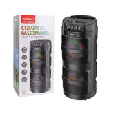 Boxă Portabilă ZQS2401 AT Performance, Colorful Bass Speaker – Bluetooth 5.0, 4”, LED RGB, FM, USB, TF