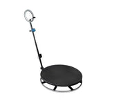 Platforma foto-video rotunda, Selfie 360, brat rotativ, led RGB, pentru evenimente, marca At Performance, diametru 80cm