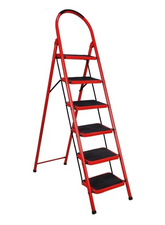 Scara pliabila metalica At Performance, cu structura solida 6 trepte