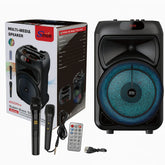Boxă Portabilă Karaoke AT Performance 12" – 50W, Bluetooth, 6000mAh, Microfoane & LED