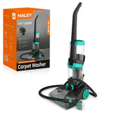 Aparat de Curățat Covoare HALEY HY-3916, 3600W, Rezervor Dublu, Încălzire Apă, Uscare Rapidă, 7.2 kg, 2.1L / 1.6L Capacitate