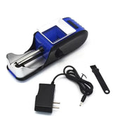 Aparat electric de facut tigari, injector tutun profesional, Albastru, design compact, ergonomic, AT PERFORMANCE