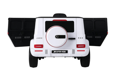 Mercedes-Benz AMG G63 – Mașinuță electrică oficial licențiată pentru copii (12V, 2 motoare de 30W)