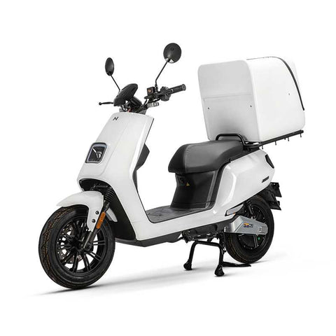 Scuterul Electric N Moto cu Motor BOSCH, pentru Livrari oriunde in lume, Autonomie Extinsă și Omologare pentru Înmatriculare