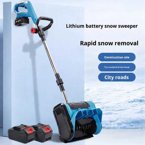 Freza electrică pentru zăpadă AT Performance AT-T12, fără fir, cu 2 acumulatori 128V0