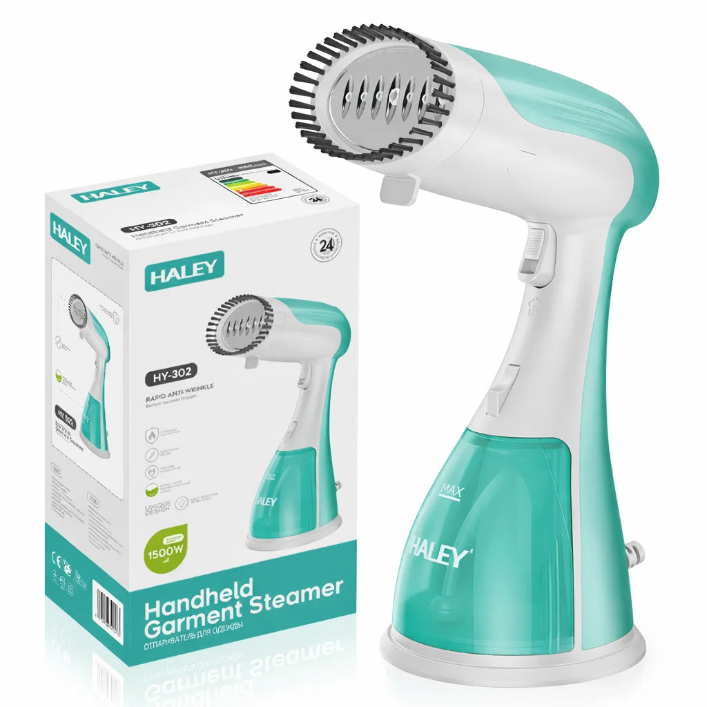 Aparat de Călcat Vertical cu Abur HALEY HY-302, 1500W, Încălzire Rapidă 15s, Rezervor 300ml