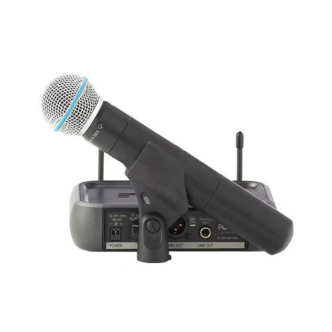 Microfon wireless profesional PGX4, UHF si geanta de transport + Suport pentru microfon, Daladen, Inaltime ajustabila, Negru