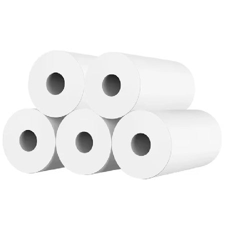 Set 5 Role Hârtie Termică AT PERFORMANCE pentru Aparatele Foto cu Printare Instant și Imprimante Termice