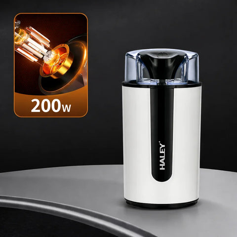 Râșniță electrică de cafea HALEY HY-212I, 200W, 75g, lame inox, până la 3 cești