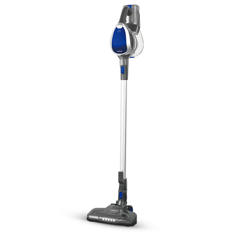 Aspirator vertical 2 în 1 HALEY, 1,2L, 22.2V, autonomie max 40 min, Albastru/Argintiu