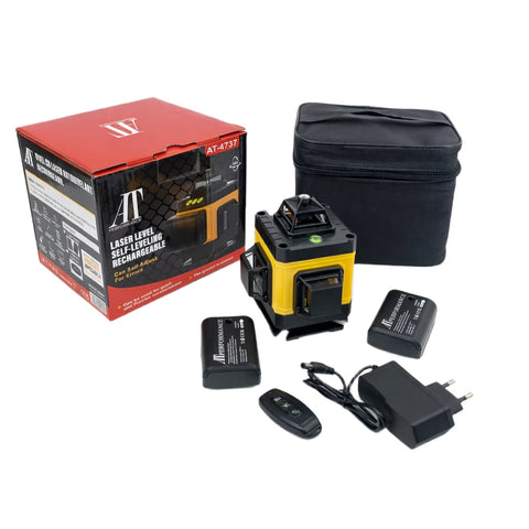 Nivela Laser Autonivelantă 4D cu 16 Linii APerformance, 2x Acumulatori, Laser Verde 360°, Reîncărcabilă, 30 m