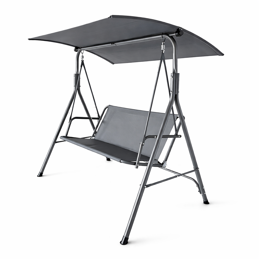 Leagăn de grădină 3 locuri cu copertină reglabilă AT Performance AT-2035