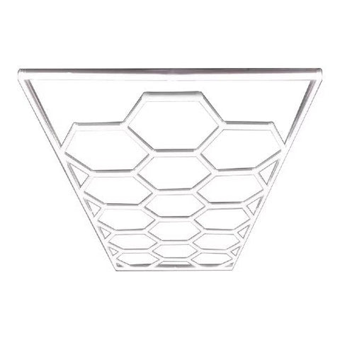 Aplică LED Hexagon AT PERFORMANCE® 14 Module – 672W, 70.000 Lumeni, 484×243 cm, Iluminat Profesional Atelier, Garaj, Barbershop