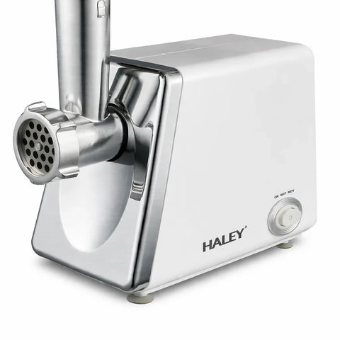 Mașină de tocat carne HALEY HY-1323, 3000W, funcție revers, 2 site, inox