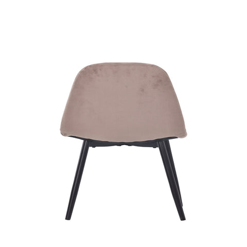 Set masă dining cu 4 scaune, blat sintered stone gri și catifea, 120x70 cm