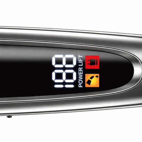 Mașină de tuns profesională HALEY HY-4501 cu afișaj LCD, reîncărcabilă USB