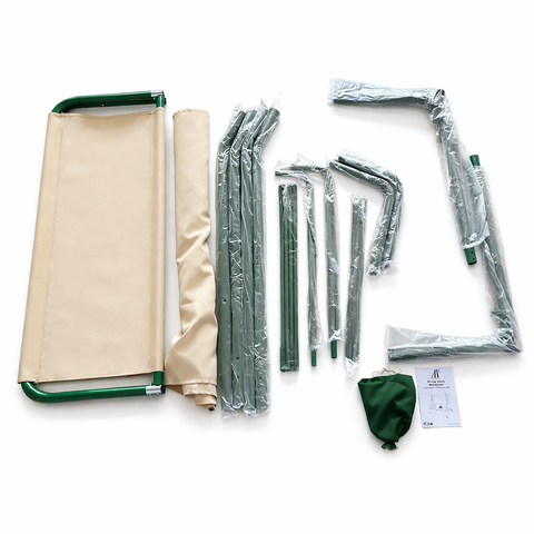 Leagăn de grădină 3 locuri cu copertină reglabilă AT Performance AT-2035