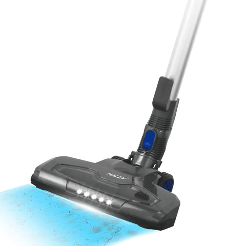 Aspirator vertical 2 în 1 HALEY, 1,2L, 22.2V, autonomie max 40 min, Albastru/Argintiu