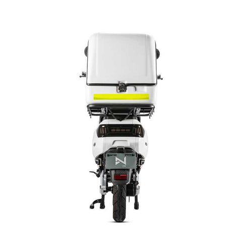 Scuterul Electric N Moto cu Motor BOSCH, pentru Livrari oriunde in lume, Autonomie Extinsă și Omologare pentru Înmatriculare