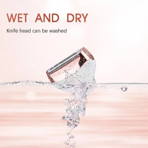 Kit Profesional de Îngrijire 4-în-1 – Lady Shaver Elegant & Trimmer Multifuncțional