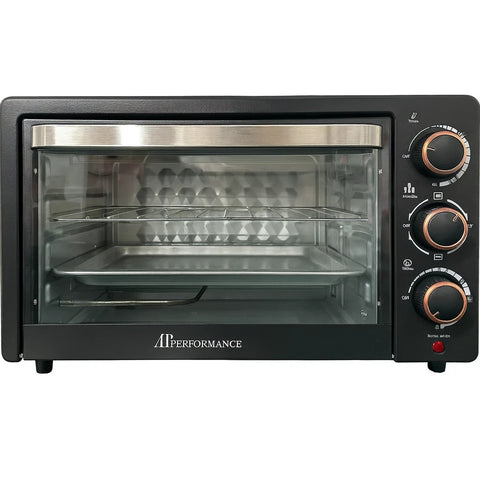 Cuptor electric multifuncțional AT Performance AT-025T, 25L, 1500W, 4 elemente de încălzire, Rotisor, Timer 60 min