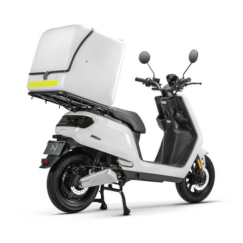 Scuterul Electric N Moto cu Motor BOSCH, pentru Livrari oriunde in lume, Autonomie Extinsă și Omologare pentru Înmatriculare