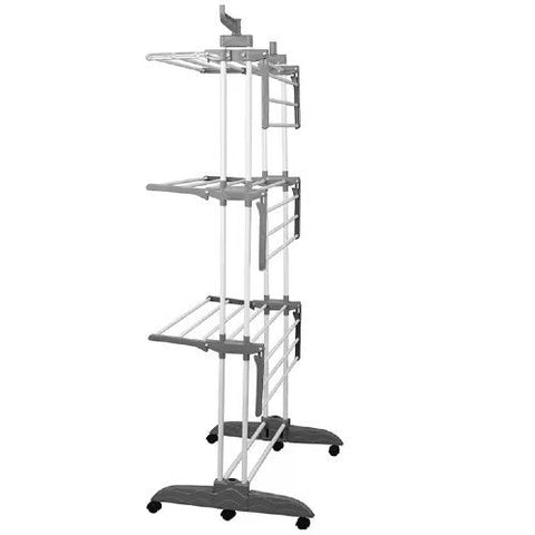 Uscator Vertical pentru Rufe Haine Mobil GRI