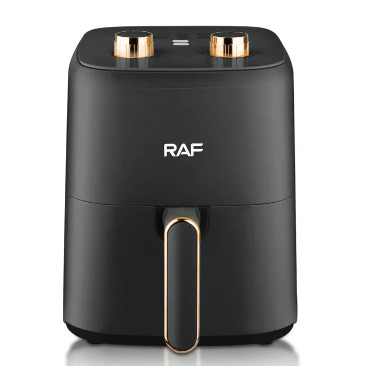 Friteuza Air Fryer RAF cu aer cald, fara ulei, Capacitate 3L, 12 Programe, AT PERFORMANCE, 1500W, Negru