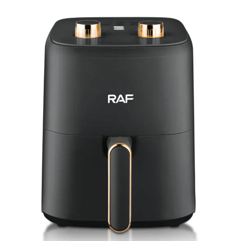 Friteuza Air Fryer RAF cu aer cald, fara ulei, Capacitate 3L, 12 Programe, AT PERFORMANCE, 1500W, Negru