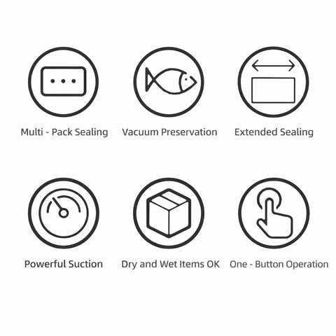 Aparat de Vidat HALEY HY-508 – Vacuum Sealer Electric cu Mod Uscat/Umed, 90W