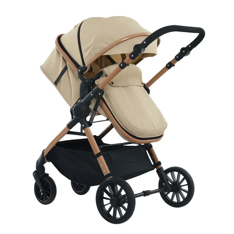 Cărucior 3 în 1 KIDOO – auto i-Size, landou, scaun sport și scoică auto. Suspensii, pliere rapidă, copertină extensibilă, centură 5 puncte. Ideal 0–36 luni. Sistem complet pentru părinți.