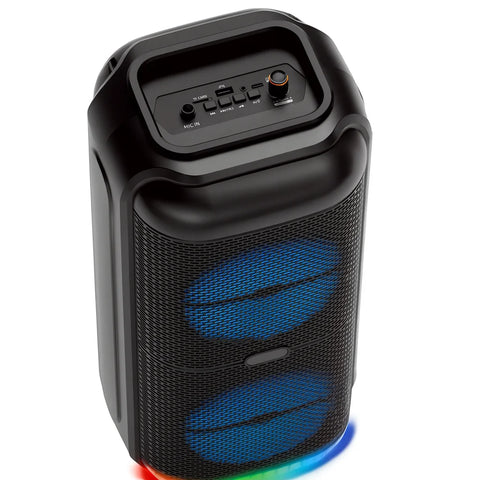 Boxă Portabilă AT Performance – Bluetooth 5.0, LED RGB, Radio FM, USB, Microfon Inclus