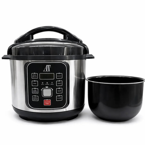 Oală Electrică sub Presiune AT Performance AT-2031, 6L, 1200W, Multifuncțională