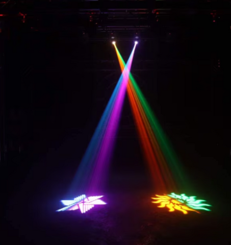 Proiector joc de lumini, AT PERFORMANCE®, Disco Light, LED, negru
