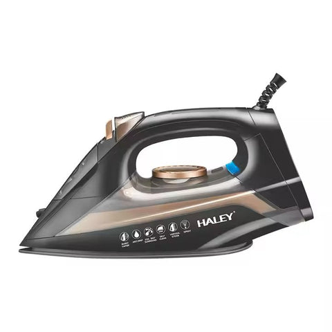 Fier de Călcat Electric HALEY 2200W, Mic Portabil de Înaltă Calitate, cu Abur, Puternic pentru Hoteluri
