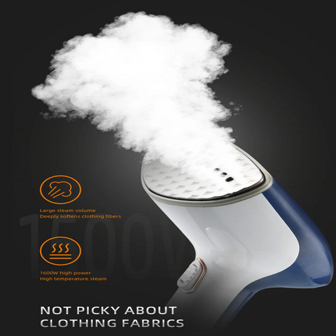 Fier de Călcat cu Abur HALEY – 1600W, Design Compact, Încălzire Rapidă (15 secunde), Performanță Profesională