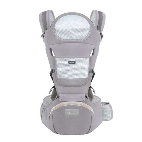 Marsupiu Multifunctional pentru bebelusi cu suport lombar, At Performance, Bumbac, 9 in 1, Varsta 0-36 luni, Verde