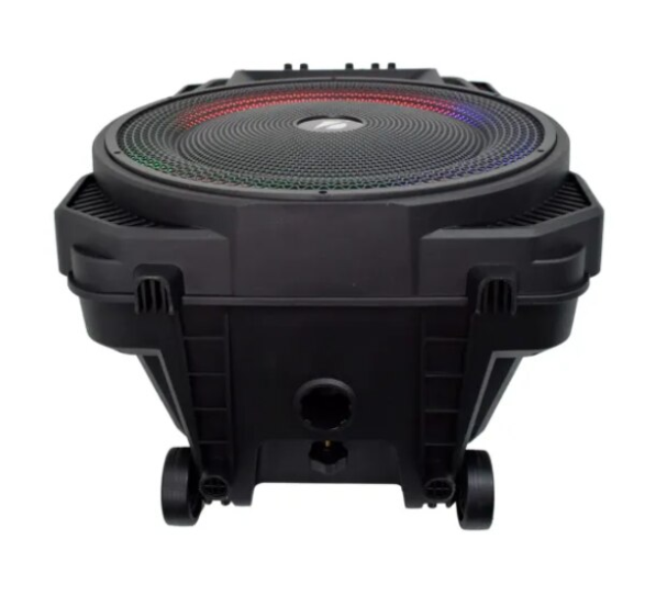 Boxa portabila bluetooth kolov J-1505, USB, Radio FM, microfon, joc de lumin RGB, 15 inch