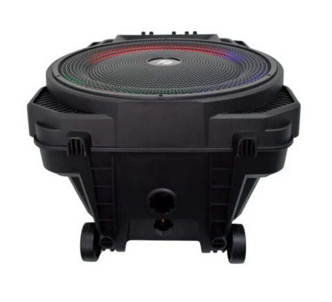 Boxa portabila bluetooth kolov J-1505, USB, Radio FM, microfon, joc de lumin RGB, 15 inch