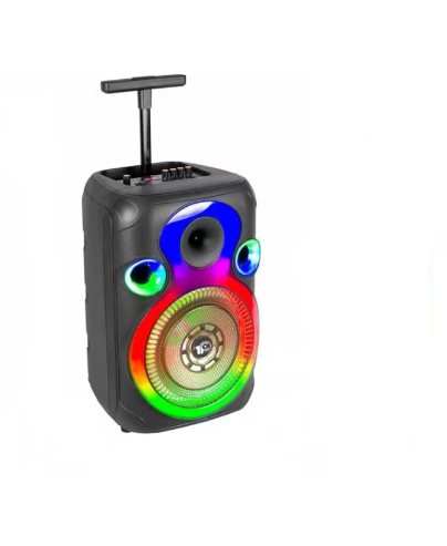 Boxa portabila bluetooth kolov L-1203, USB, Radio FM, microfon, joc de lumini RGB, 12 inch