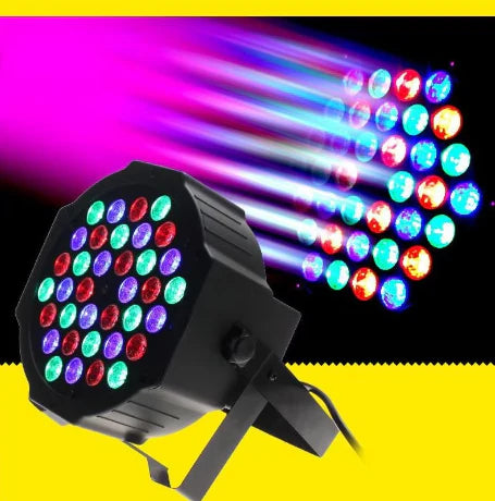 Proiector joc de lumini PAR Led, 36 leduri RGB AT PERFORMANCE