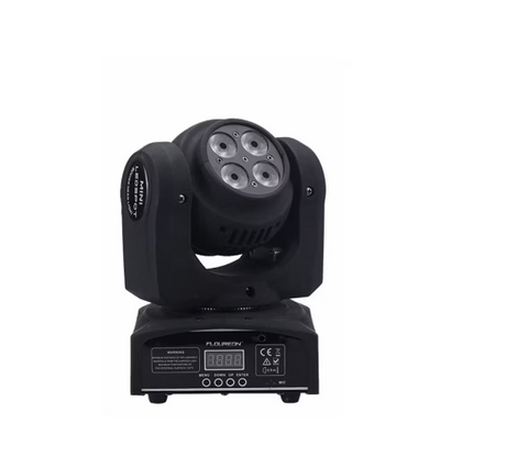 Proiector joc de lumini Double Face Moving Head Light, AT PERFORMANCE®, 30 x 20 x 24 cm, negru