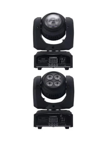 Proiector joc de lumini Double Face Moving Head Light, AT PERFORMANCE®, 30 x 20 x 24 cm, negru