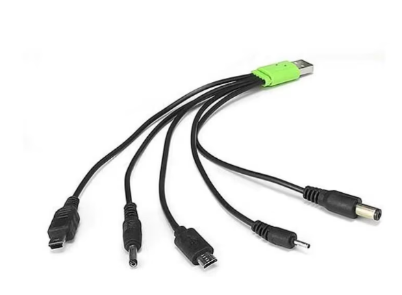 Kit solar portabil GD-8017, USB, 3 becuri, lanterna LED, cablu incarcator telefon multiple capete