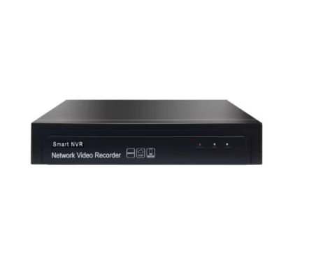 Smart NVR 1 ch LAN, AT PERFORMANCE®, conexiune 4 porturi, HDMI, VGA, 2 USB, DC 12V, Cu Mouse fir, negru