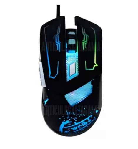 Mouse Gaming Weibo, S10 cu senzor optic rezolutie 1600/2400/3200 DPI, RGB