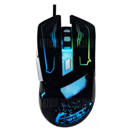 Mouse Gaming Weibo, S10 cu senzor optic rezolutie 1600/2400/3200 DPI, RGB