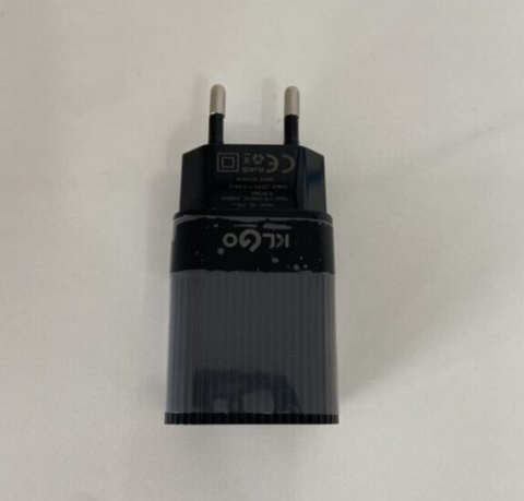 Incarcator de priza cu 2 Porturi USB, Intrare AC/DC 100 - 240 V, Port 1 1 A, Port 2 2.1 A, Alb