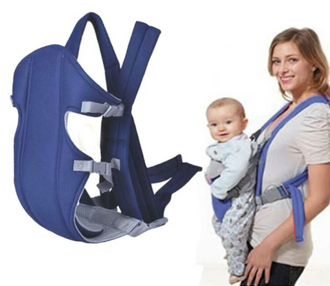 Marsupiu ergonomic, Bumbac Albastru